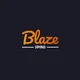 Logo image for blaze spins casino blaze spins logo