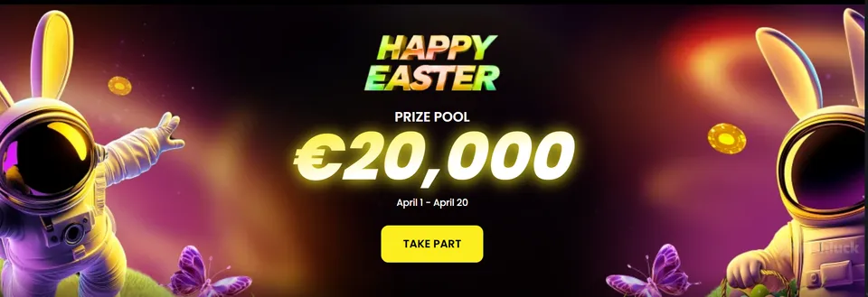 moonwin casino easter promotion up to €20,000 and the irishluck logo