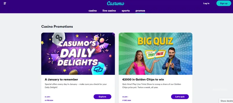 Casumo Casino Promotions