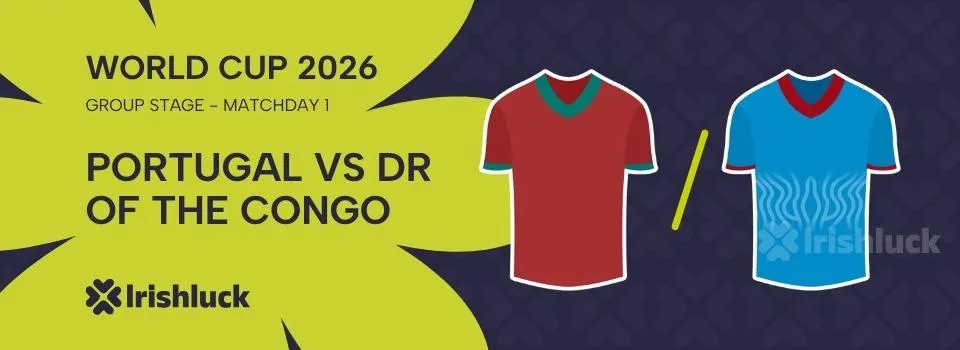 Portugal vs Democratic Republic of the Congo match bet