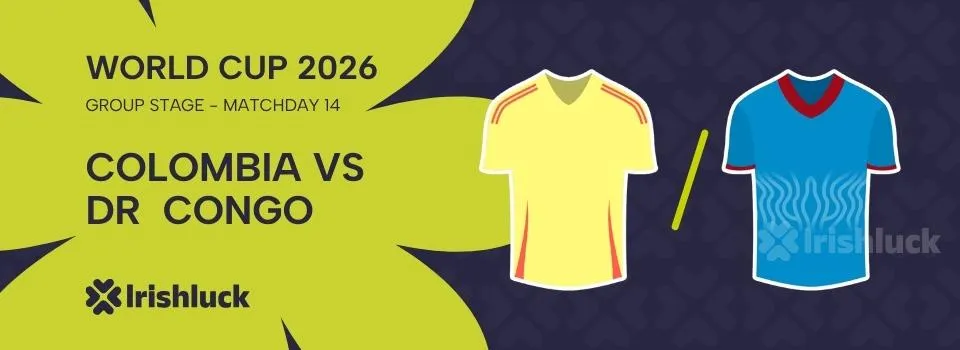 Colombia vs DR Congo football match