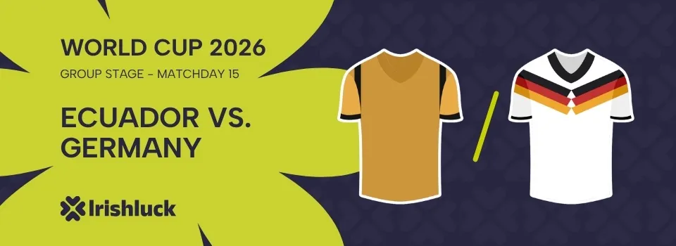 Ecuador vs Germany world cup match