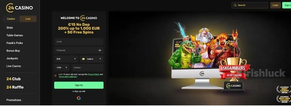 24casino exclusive promo
