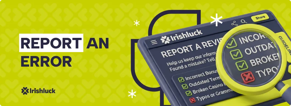 Report an error on Irishluck