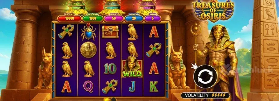 Treasures of Osiris slot