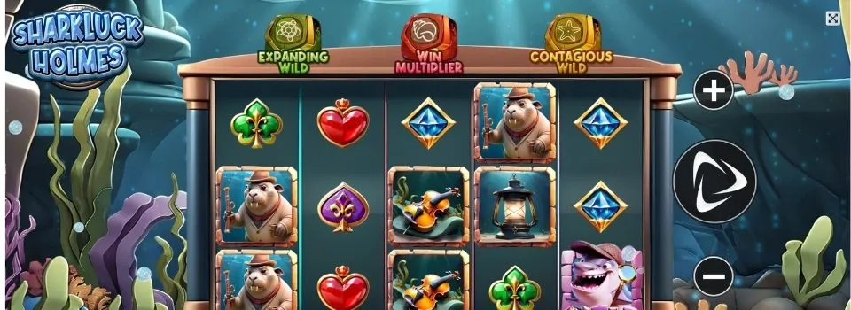 Sharkluck Holmes gameplay