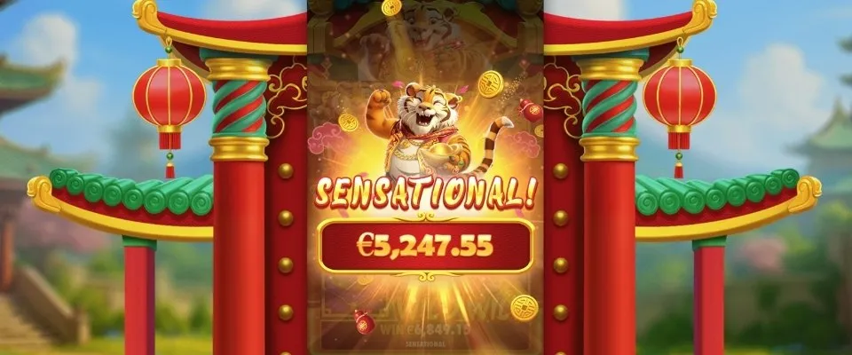 Lucky tiger gold slot gameplay