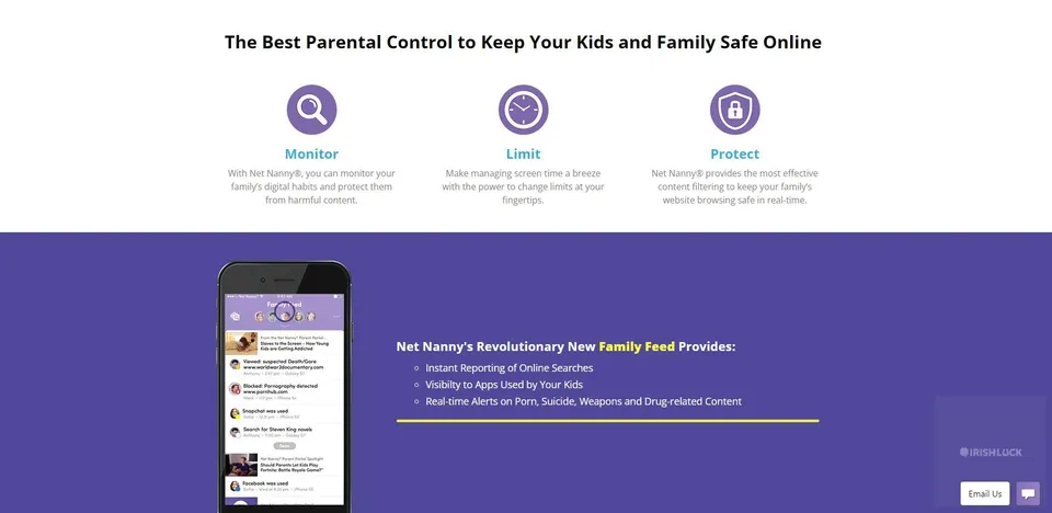 net nanny prevent underage gambling ireland