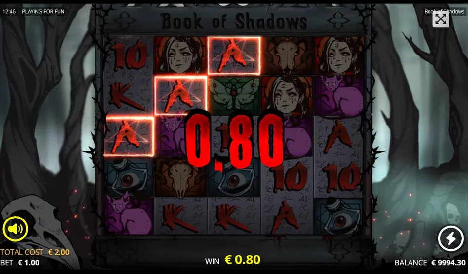 book of shadows free demo play