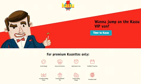 Kassu Casino VIP Programme Ireland
